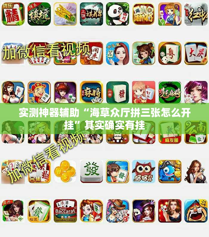 实测神器辅助“海草众厅拼三张怎么开挂	”其实确实有挂