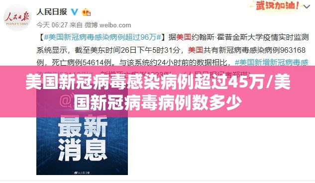 美国新冠病毒感染病例超过45万/美国新冠病毒病例数多少