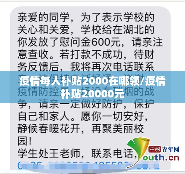 疫情每人补贴2000在哪领/疫情补贴20000元