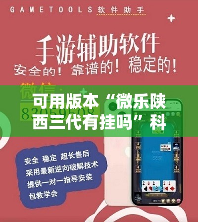 可用版本“微乐陕西三代有挂吗”科技辅助神器手机版