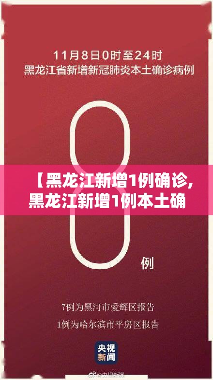 【黑龙江新增1例确诊,黑龙江新增1例本土确诊?】