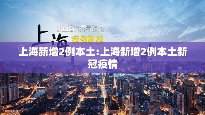 上海新增2例本土:上海新增2例本土新冠疫情
