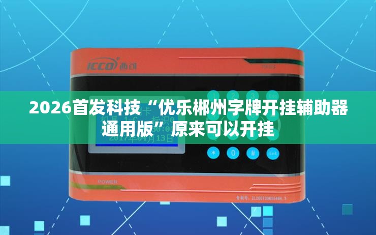 2026首发科技“优乐郴州字牌开挂辅助器通用版”原来可以开挂