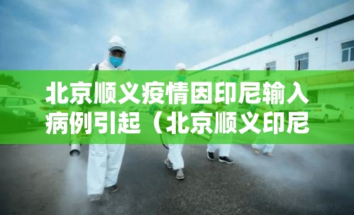 北京顺义疫情因印尼输入病例引起（北京顺义印尼病例轨迹）