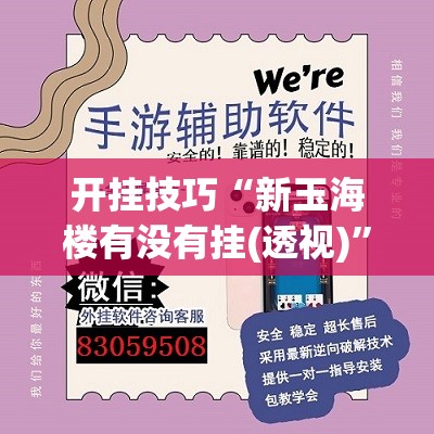 开挂技巧“新玉海楼有没有挂(透视)”开挂辅助脚本+详细开挂安装教程
