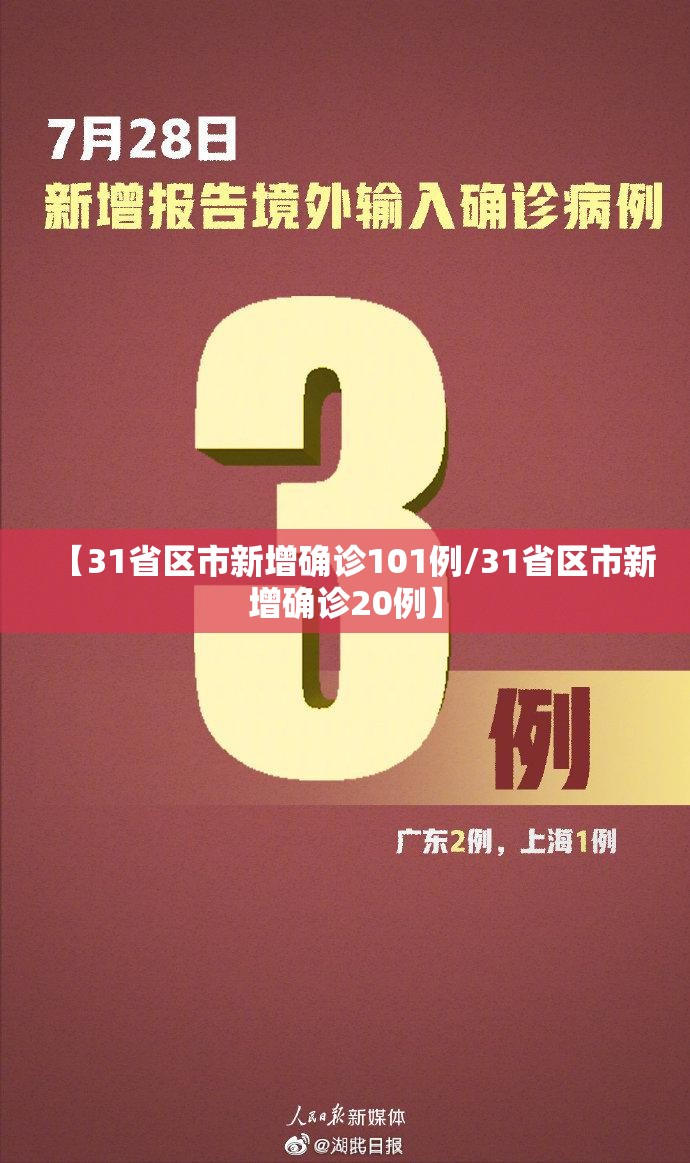 【31省区市新增确诊101例/31省区市新增确诊20例】