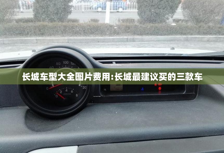长城车型大全图片费用:长城最建议买的三款车