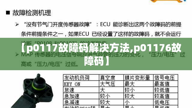 【p0117故障码解决方法,p01176故障码】