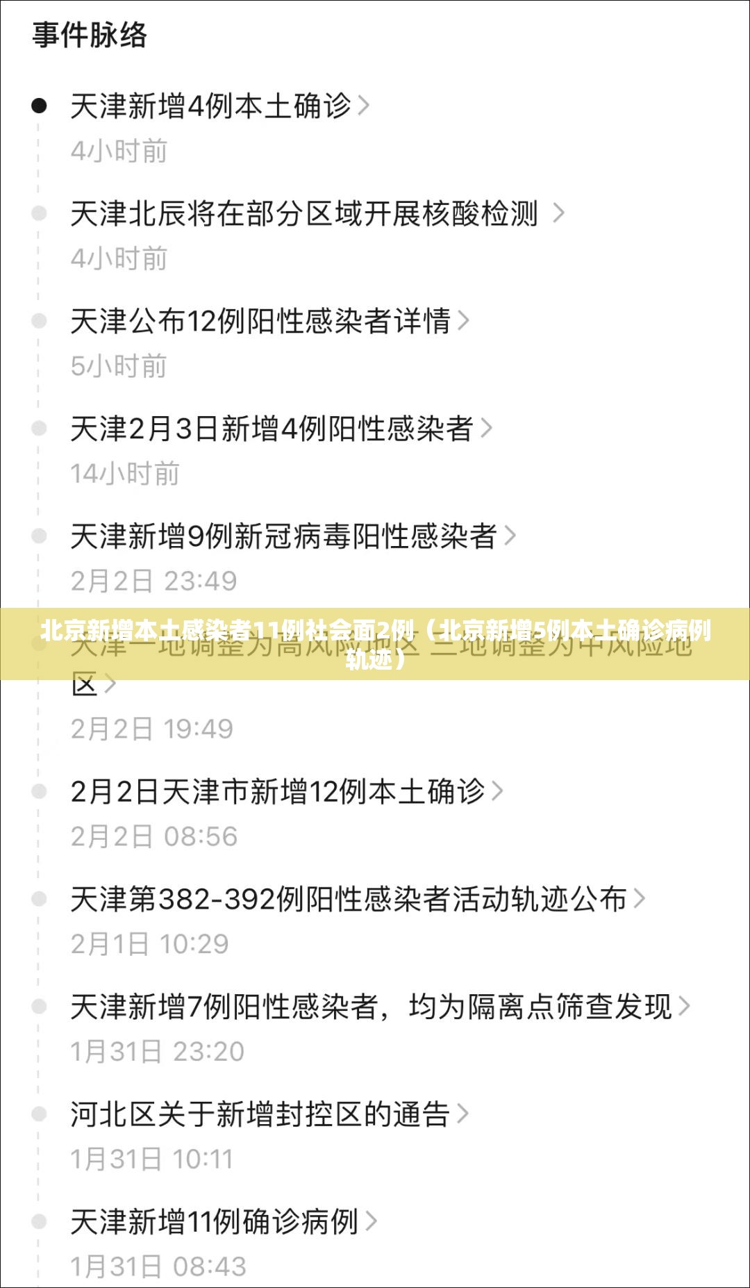北京新增本土感染者11例社会面2例（北京新增5例本土确诊病例轨迹）