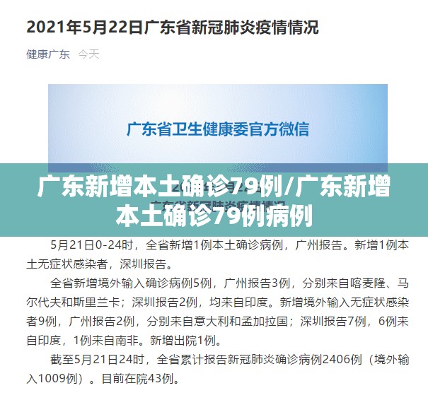 广东新增本土确诊79例/广东新增本土确诊79例病例