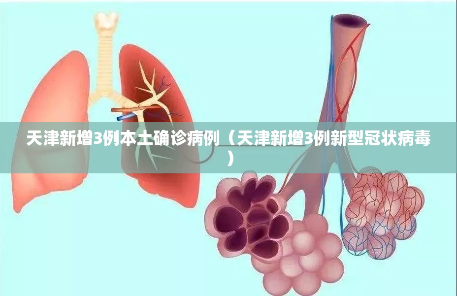 天津新增3例本土确诊病例（天津新增3例新型冠状病毒）