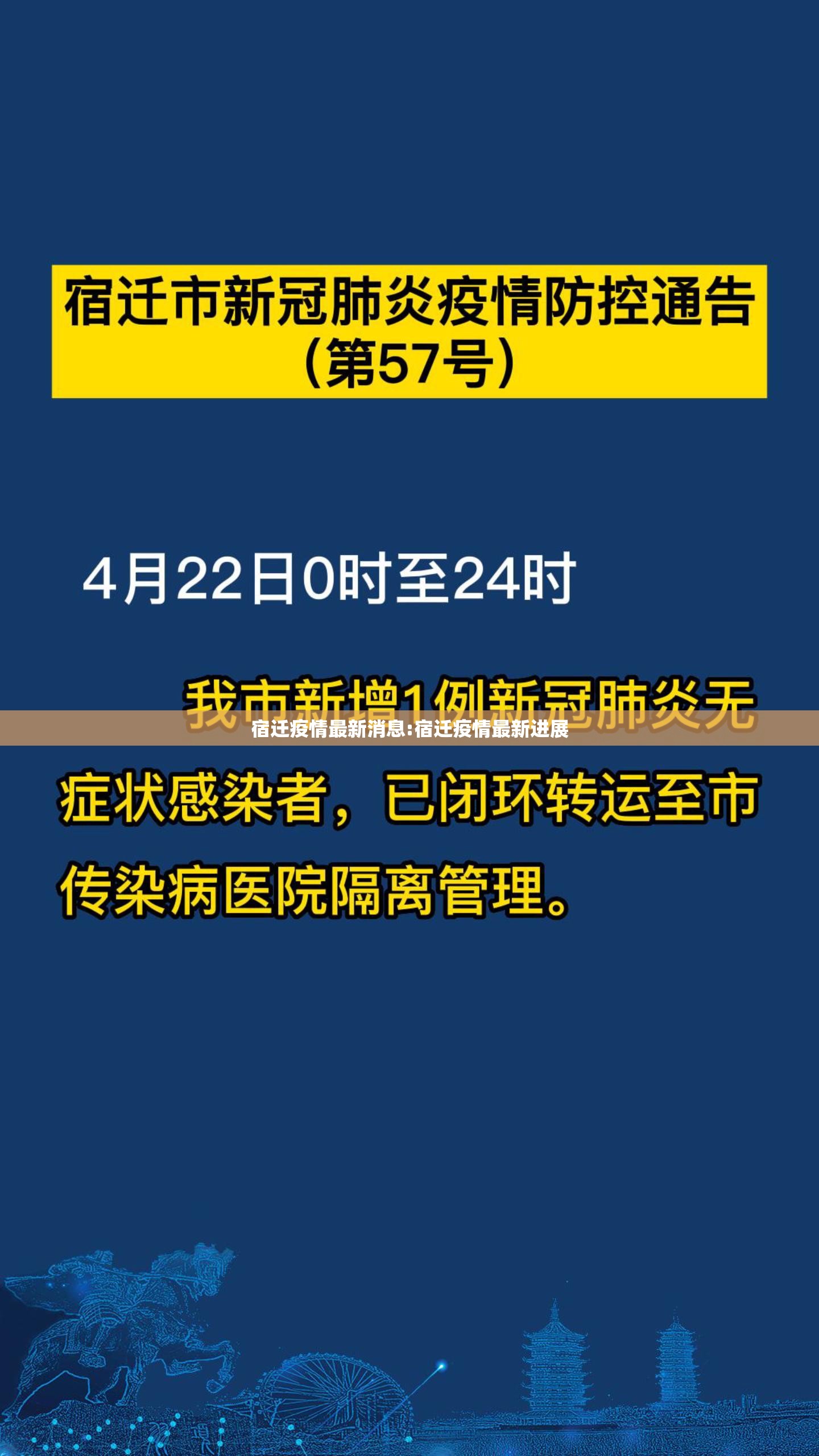 宿迁疫情最新消息:宿迁疫情最新进展