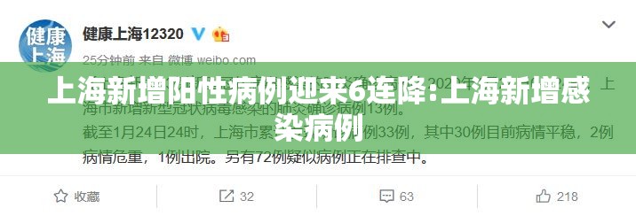上海新增阳性病例迎来6连降:上海新增感染病例