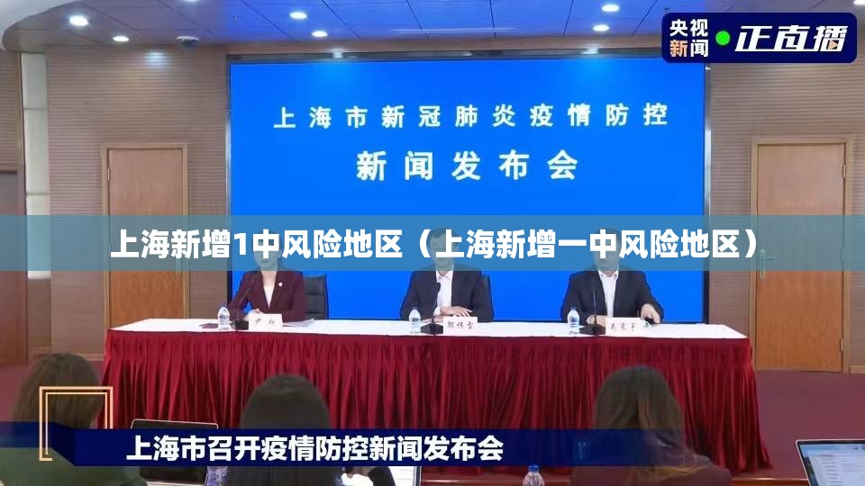 上海新增1中风险地区（上海新增一中风险地区）