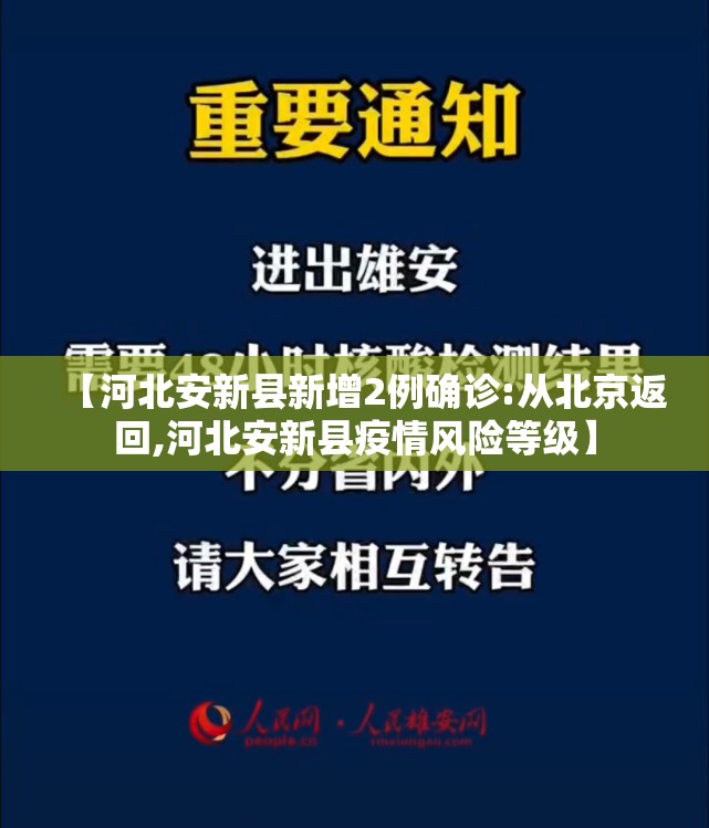 【河北安新县新增2例确诊:从北京返回,河北安新县疫情风险等级】
