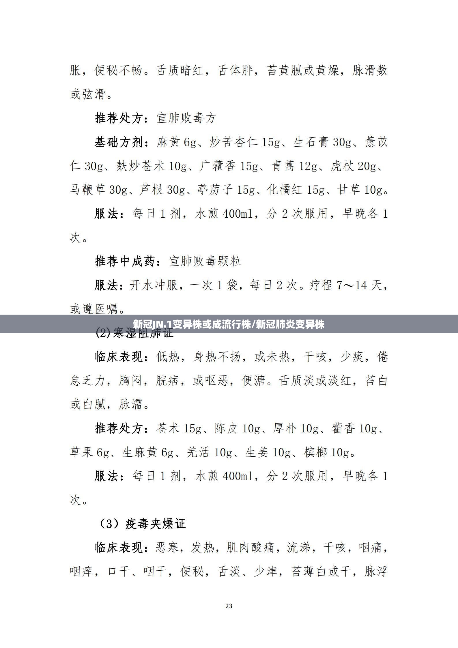 新冠JN.1变异株或成流行株/新冠肺炎变异株