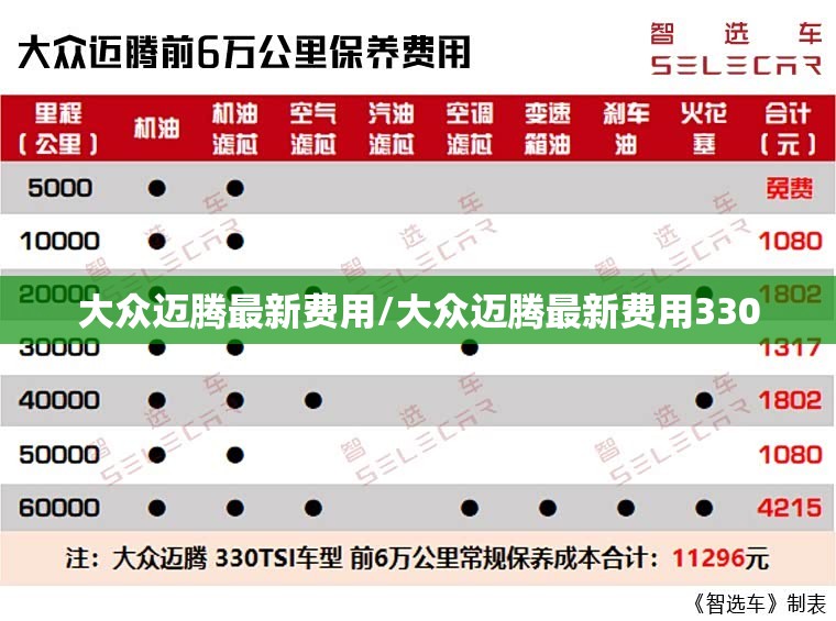 大众迈腾最新费用/大众迈腾最新费用330