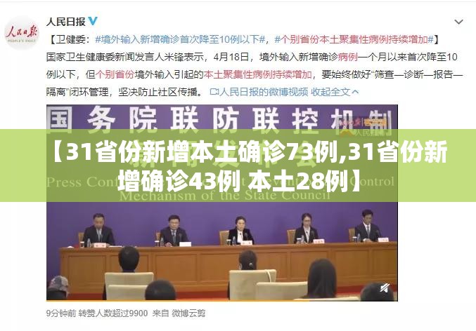 【31省份新增本土确诊73例,31省份新增确诊43例 本土28例】