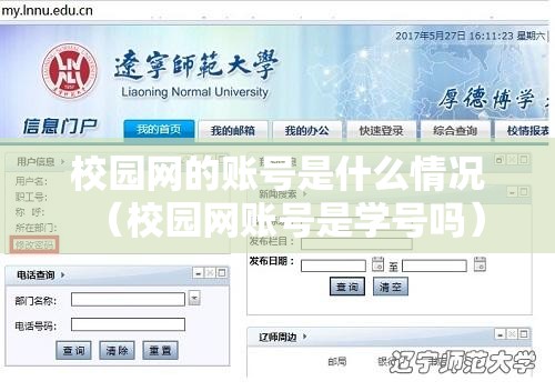 校园网的账号是什么情况（校园网账号是学号吗）