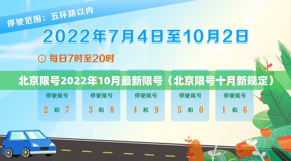 北京限号2022年10月最新限号（北京限号十月新规定）