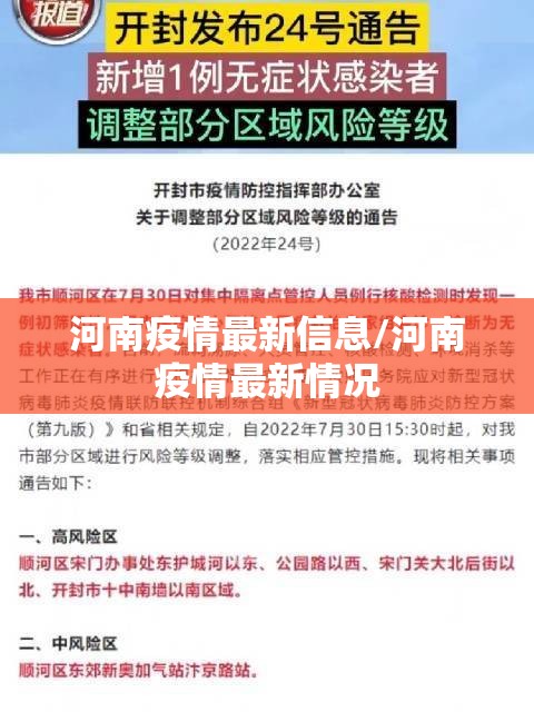 河南疫情最新信息/河南疫情最新情况