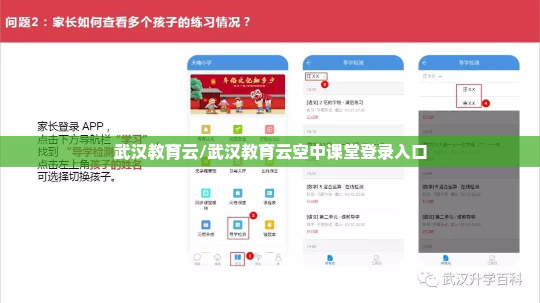 武汉教育云/武汉教育云空中课堂登录入口