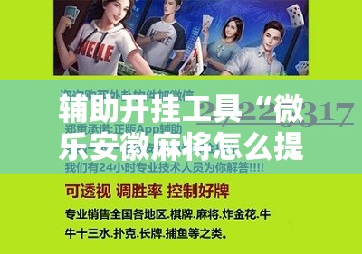 辅助开挂工具“微乐安徽麻将怎么提高胜率”详细开挂教程