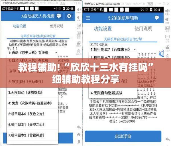 教程辅助!“欣欣十三水有挂吗”细辅助教程分享