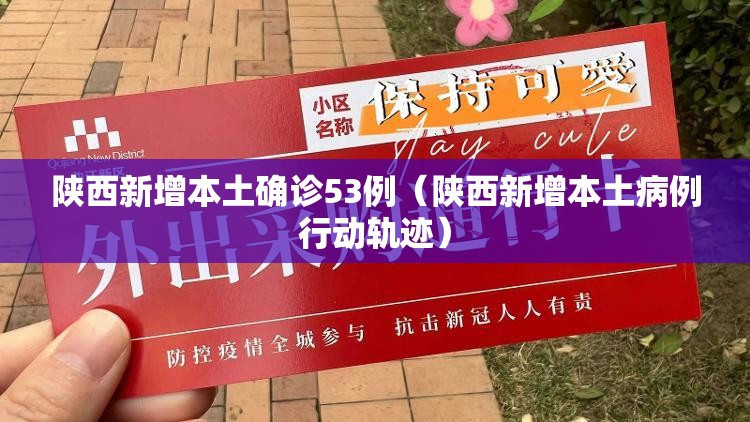陕西新增本土确诊53例（陕西新增本土病例行动轨迹）