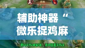 辅助神器“微乐捉鸡麻将开挂神器下载安装”详细外挂透视辅助软件教程