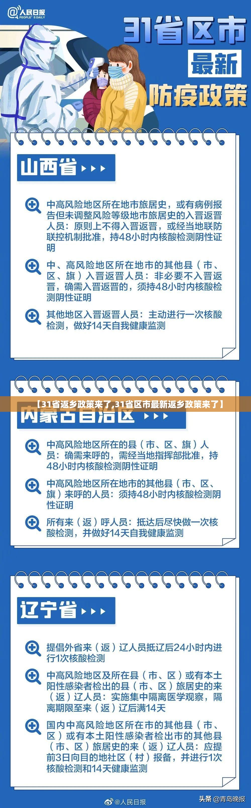 【31省返乡政策来了,31省区市最新返乡政策来了】