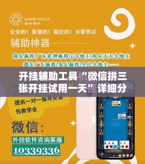 开挂辅助工具“微信拼三张开挂试用一天”详细分享装挂步骤