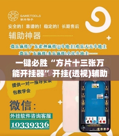 一键必胜“方片十三张万能开挂器”开挂(透视)辅助教程