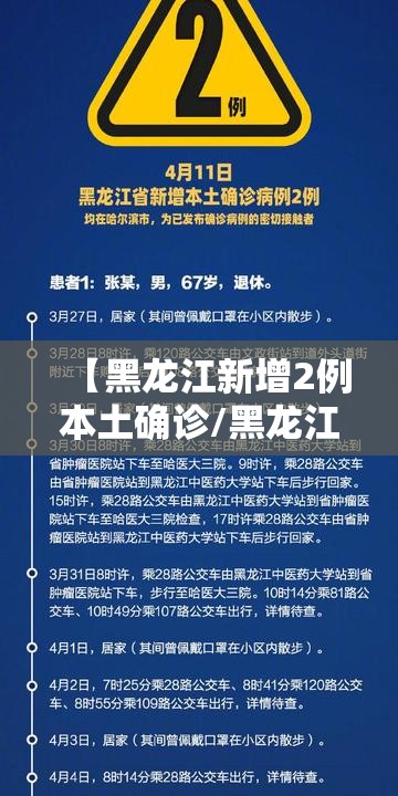 【黑龙江新增2例本土确诊/黑龙江新增本土确诊行动轨迹】