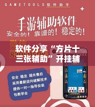 软件分享“方片十三张辅助”开挂辅助脚本+详细开挂安装教程