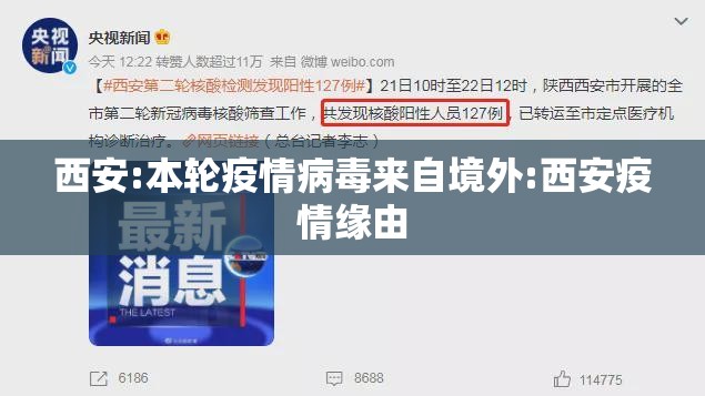 西安:本轮疫情病毒来自境外:西安疫情缘由