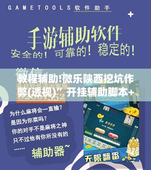 教程辅助!微乐陕西挖坑作弊(透视)	”开挂辅助脚本+详细开挂安装教程