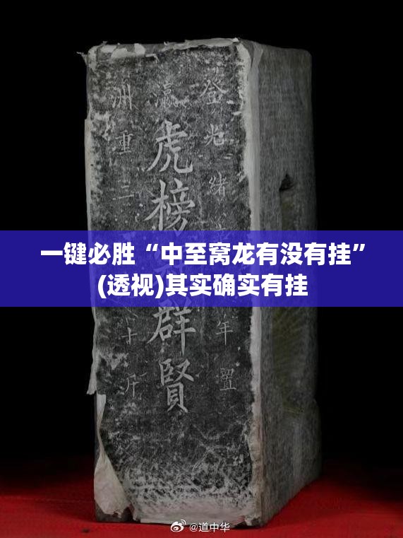 一键必胜“中至窝龙有没有挂”(透视)其实确实有挂