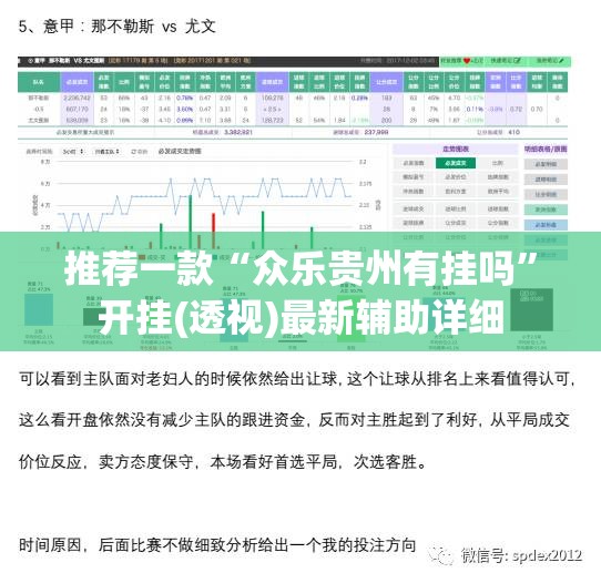 推荐一款“众乐贵州有挂吗”开挂(透视)最新辅助详细