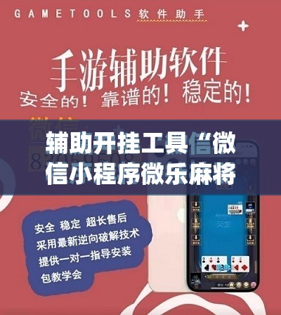 辅助开挂工具“微信小程序微乐麻将万能开挂器”(免费)开挂辅助教学(最新辅助开挂教程)