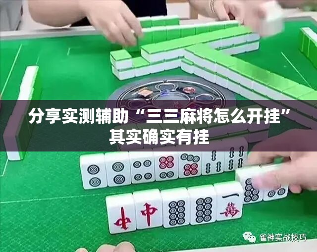 分享实测辅助“三三麻将怎么开挂	”其实确实有挂