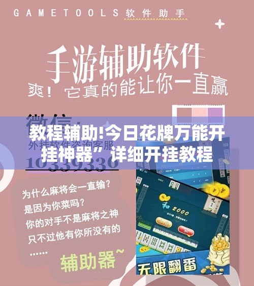 教程辅助!今日花牌万能开挂神器	”详细开挂教程