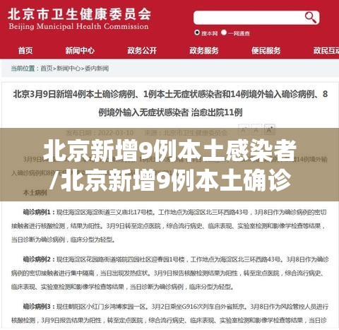 北京新增9例本土感染者/北京新增9例本土确诊