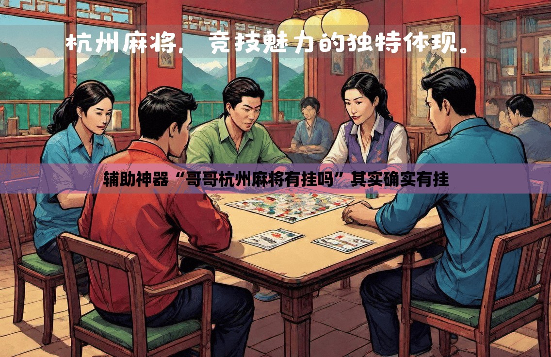 辅助神器“哥哥杭州麻将有挂吗”其实确实有挂