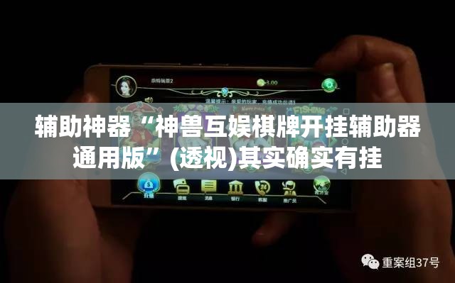 辅助神器“神兽互娱棋牌开挂辅助器通用版	”(透视)其实确实有挂