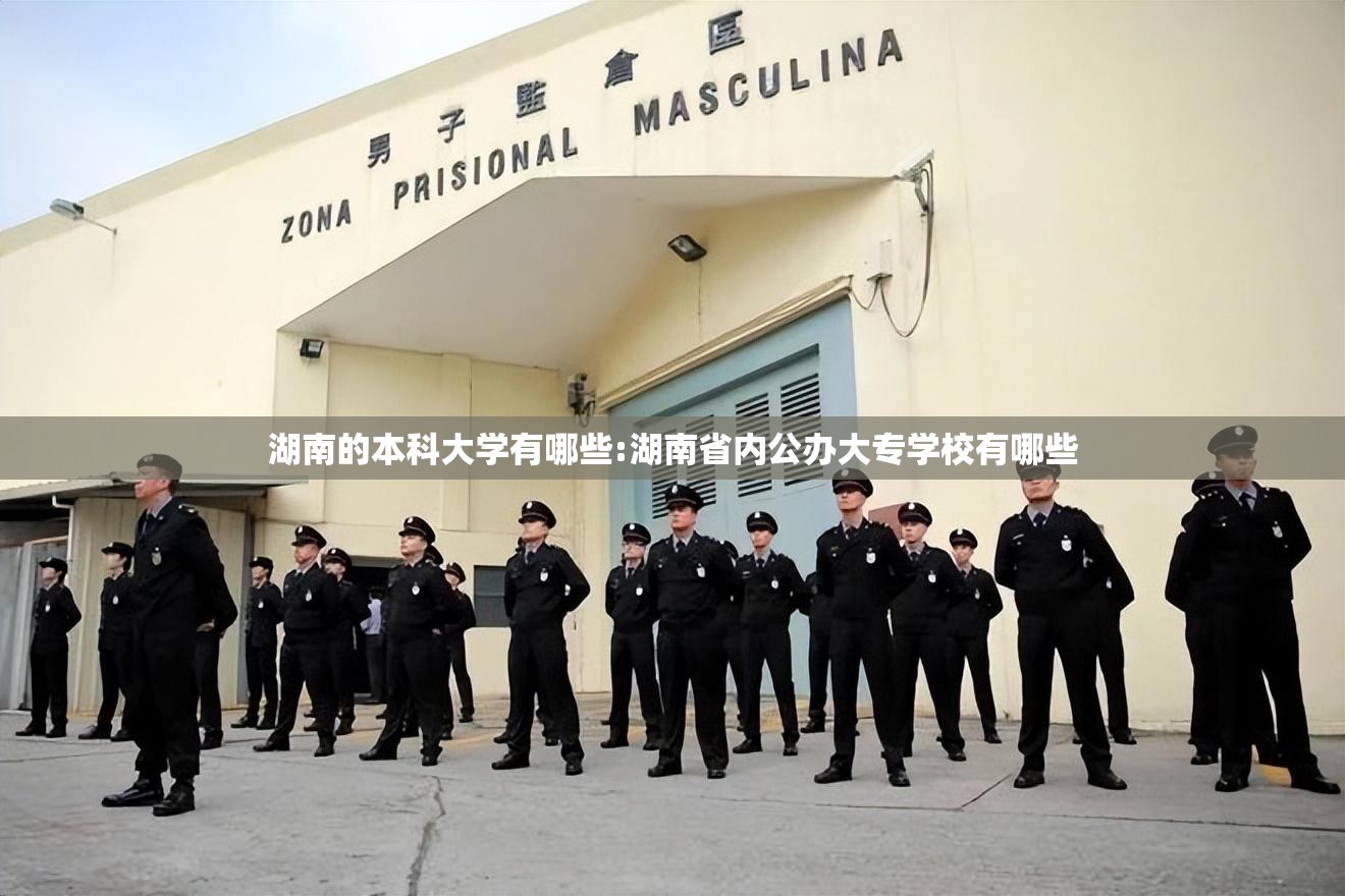 湖南的本科大学有哪些:湖南省内公办大专学校有哪些