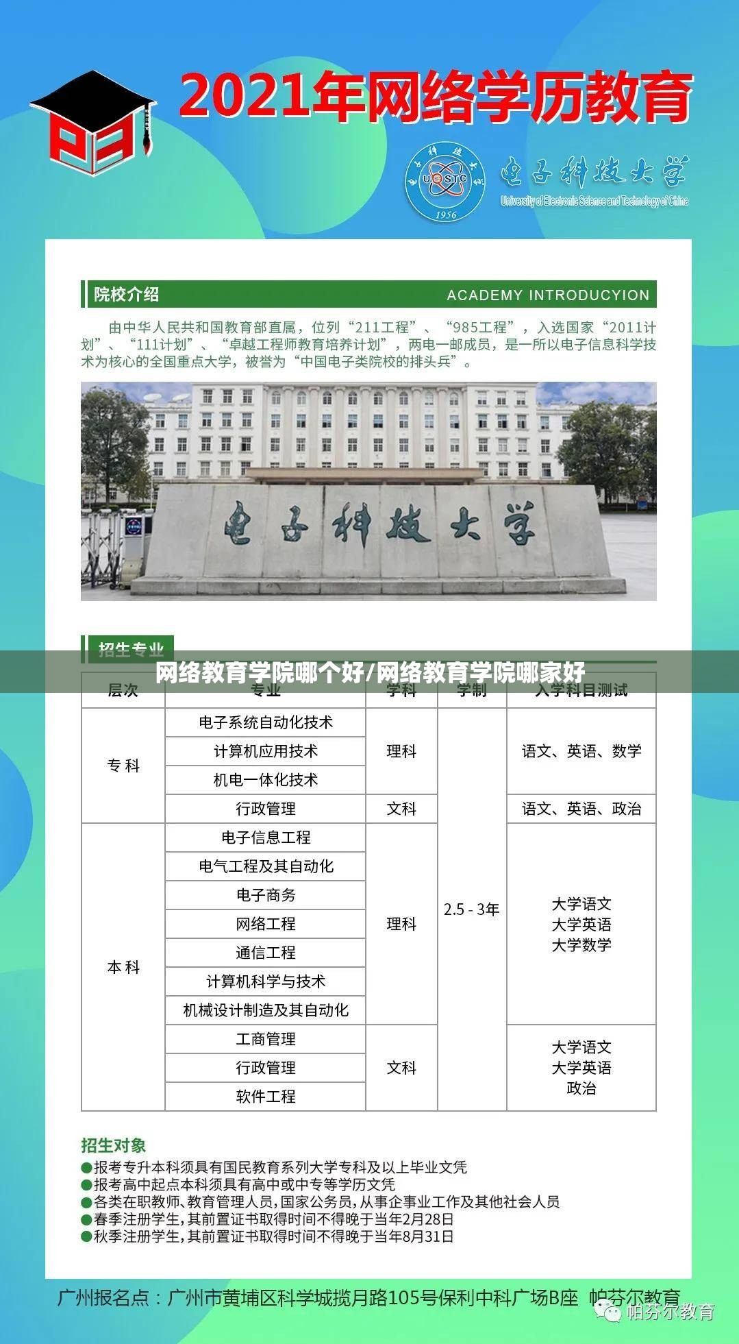 网络教育学院哪个好/网络教育学院哪家好