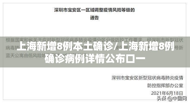 上海新增8例本土确诊/上海新增8例确诊病例详情公布口一