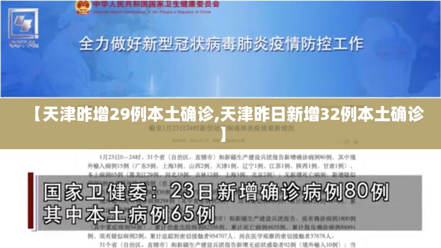 【天津昨增29例本土确诊,天津昨日新增32例本土确诊】