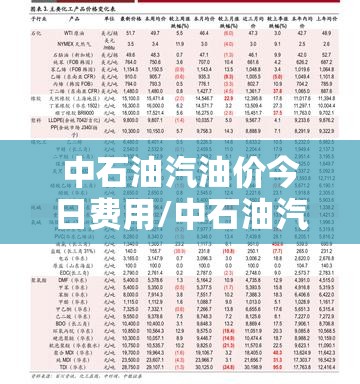 中石油汽油价今日费用/中石油汽油价今日费用92号